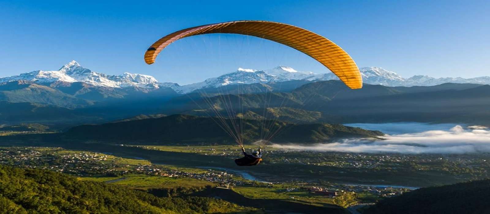 Pokhara Paragliding Day Tour